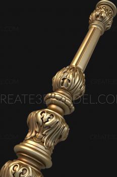 نموذج ثلاثي الأبعاد لآلة CNC الركائز 